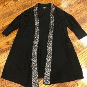 Open cardigan